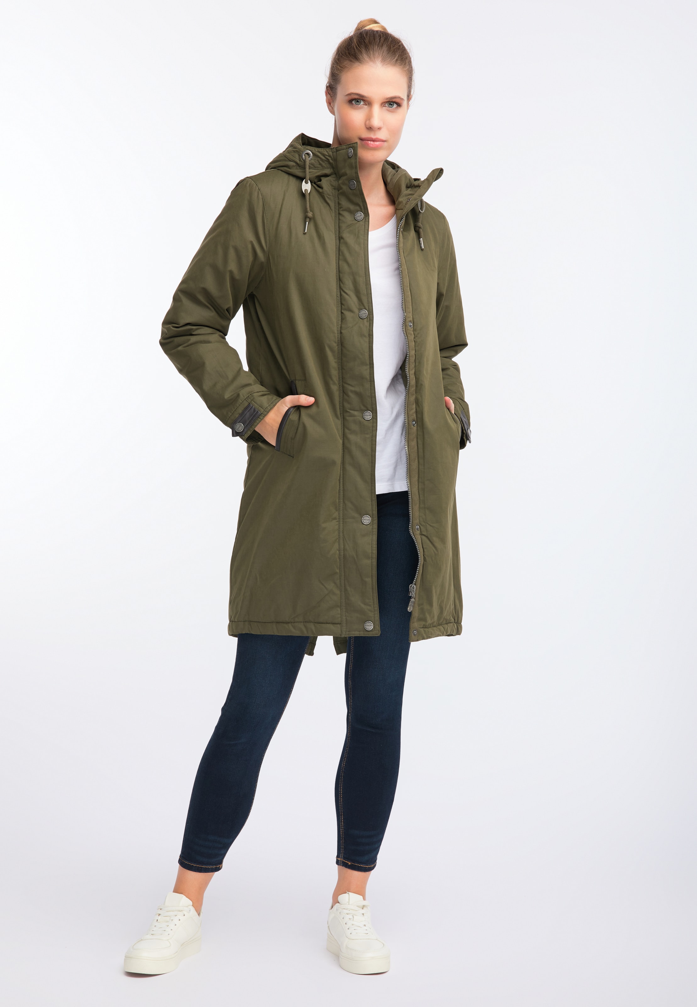 DREIMASTER - Parka in grün