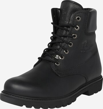 Boots stringati 'Igloo' di PANAMA JACK in nero: frontale