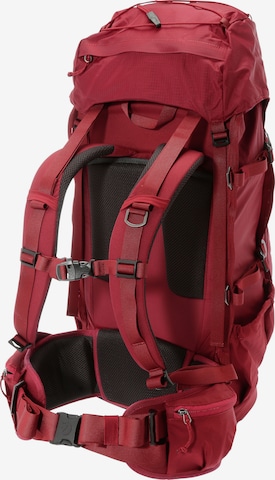 Zaino sportivo 'Abisko 55' di Fjällräven in rosso