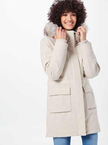 Parka d’hiver ONLY en gris : devant