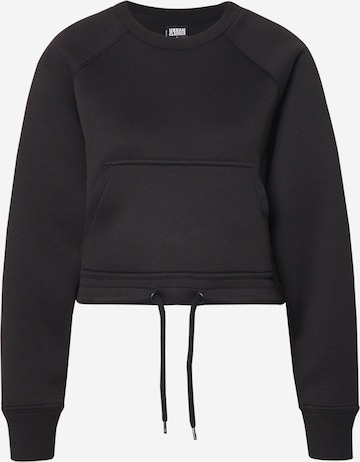 Urban Classics Sweatshirt in Black: front