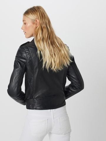 Veste mi-saison Schott NYC en noir : derrière