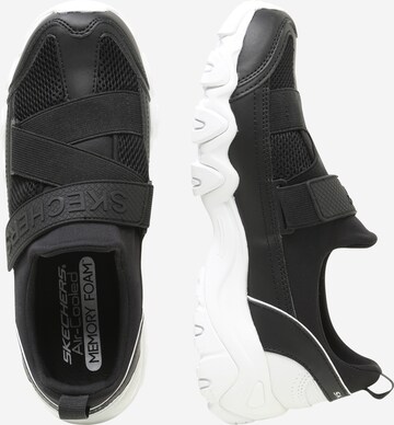 Slip on 'Lites 2 Fast Look' SKECHERS en noir : sur le côté