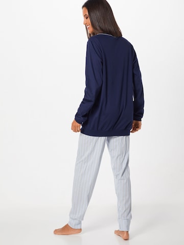 CALIDA Pajama in Blue: back