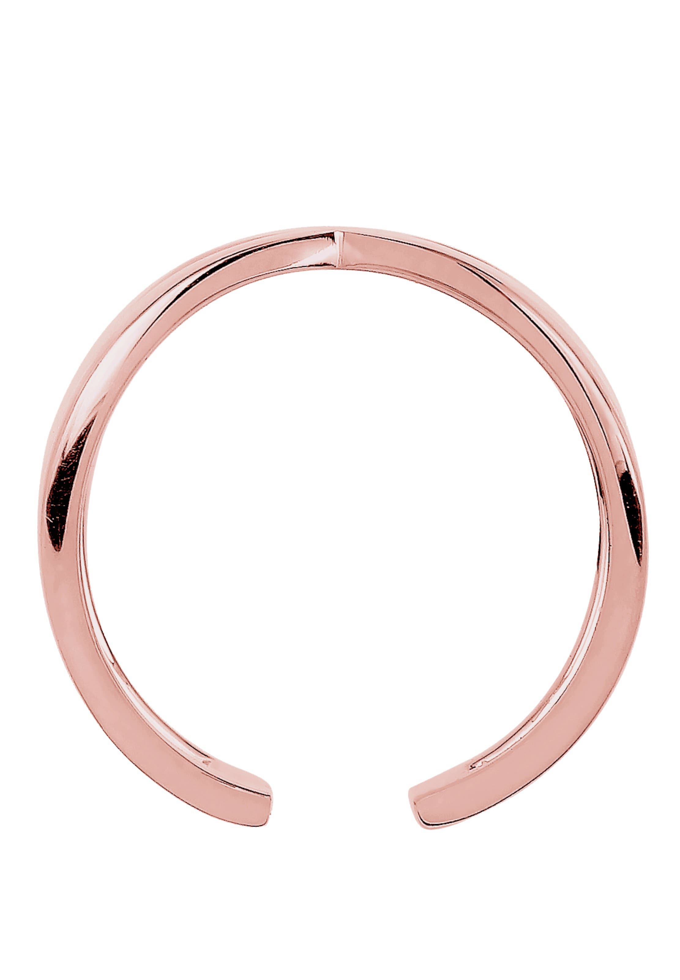 ELLI Prsteň 'Kreuz' - Zlatá