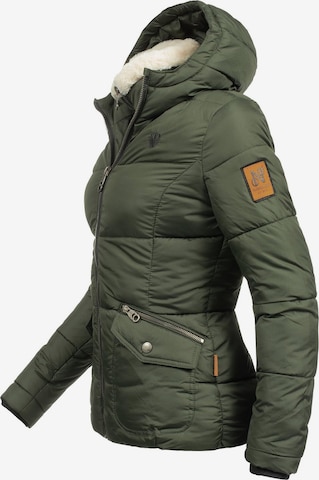 NAVAHOO Winter Jacket 'Megan' in Green