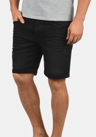 BLEND Regular Jeansshorts 'Luke' in Schwarz: predná strana