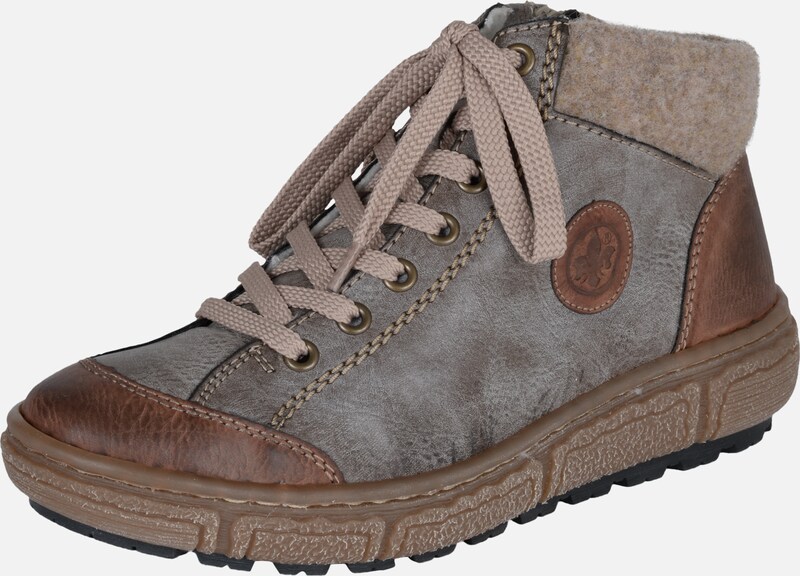 RIEKER Sneaker in braun hellbraun grau | ABOUT YOU RIEKER Sneaker Herren, Braun Hellbraun, Größe 47 | Sneaker