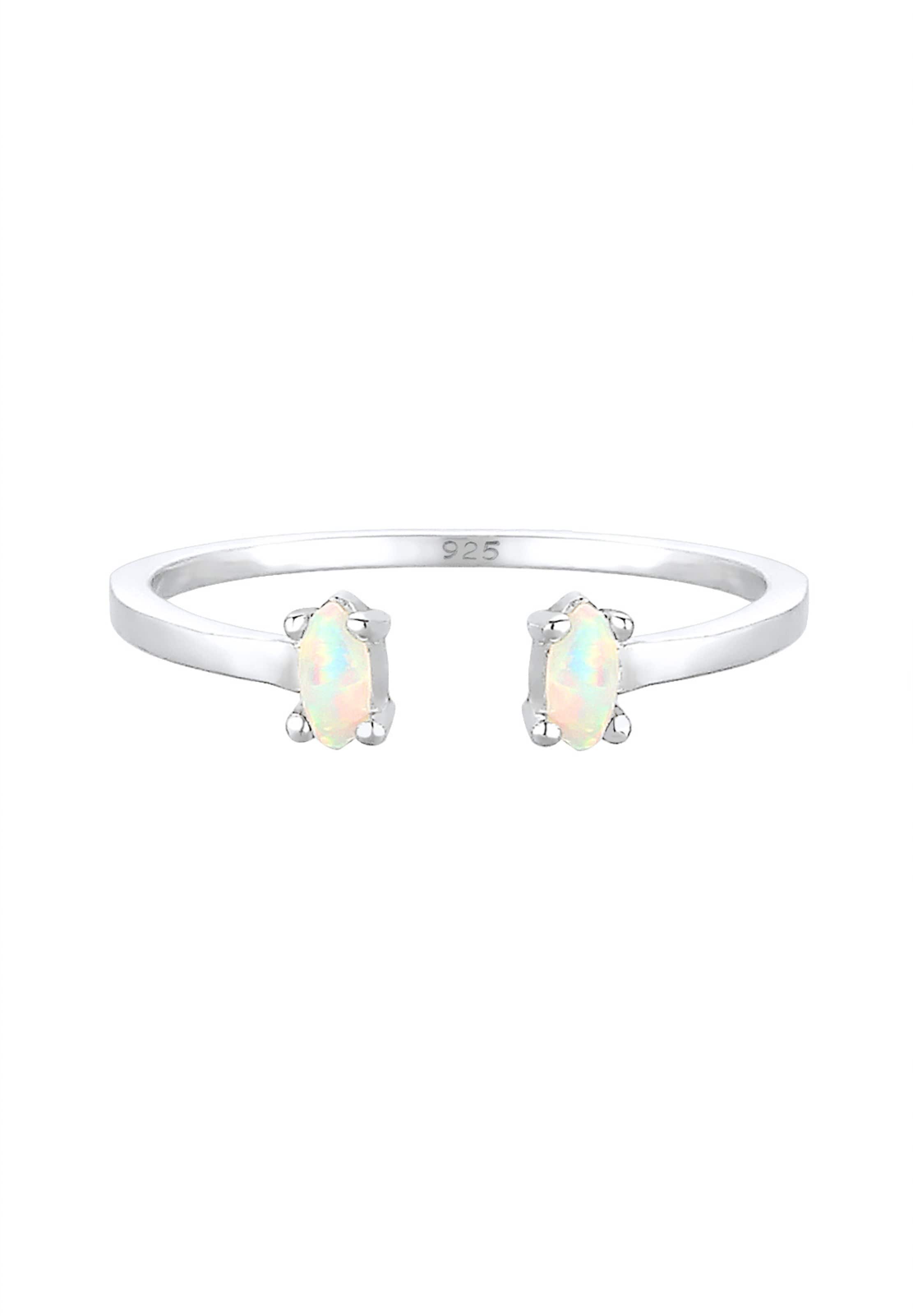 Bague 'Opal' ELLI en argent