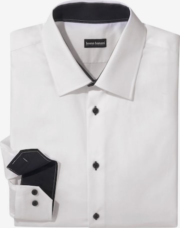 BRUNO BANANI Regular fit Business Shirt in White