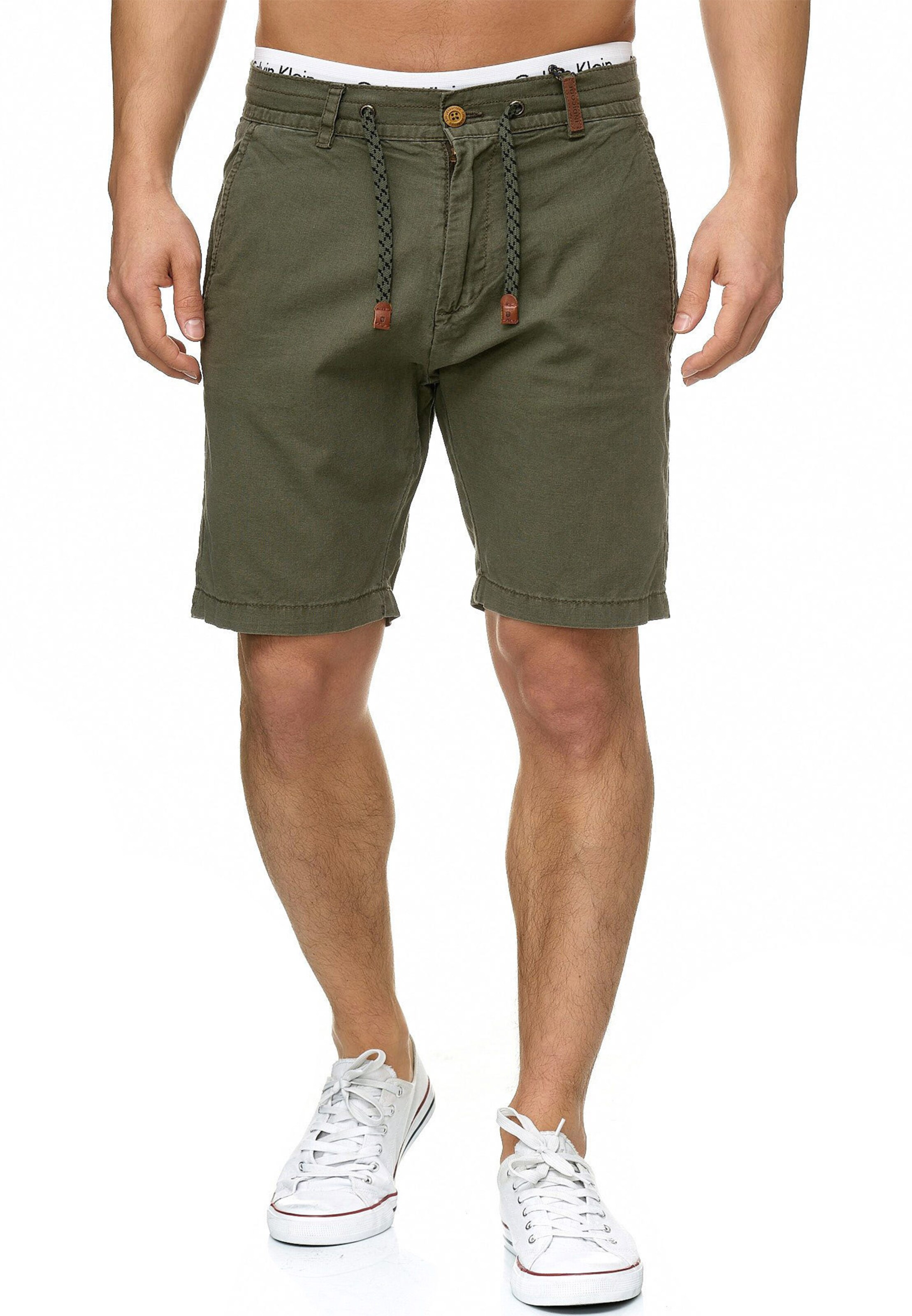 INDICODE JEANS Regular Pants 'Bowmanville' in Green