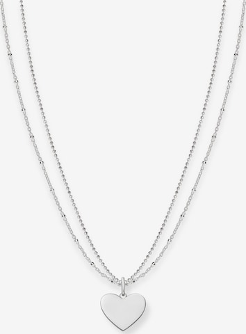 Thomas Sabo Necklace 'Herz' in Silver: front