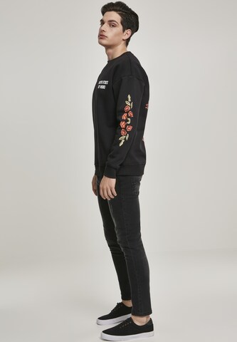 Mister Tee Sweatshirt 'Tiger' in Black