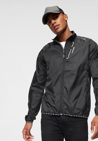 CMP Athletic Jacket 'Trail Jacket' in Black: front