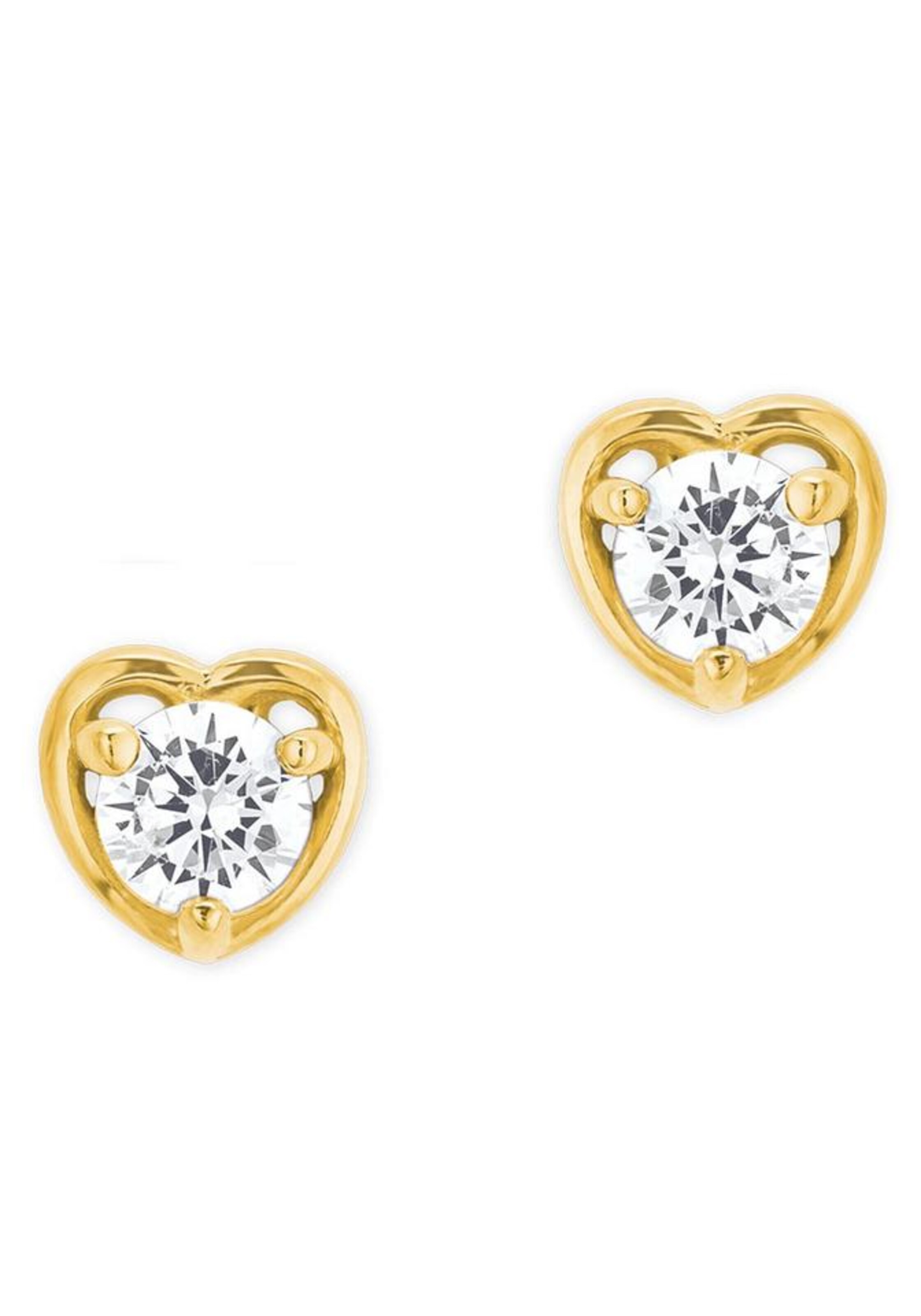 AMOR Earrings 'Herzen' in Gold