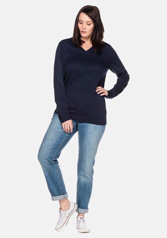 Pullover di SHEEGO in blu