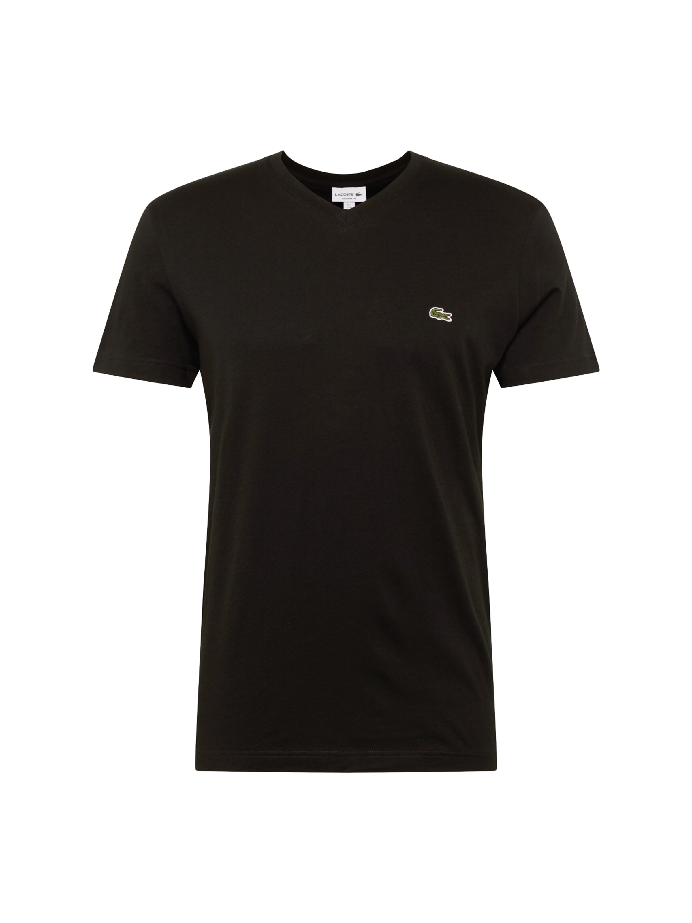 Top lacoste plain black t shirt Discount Black Friday
