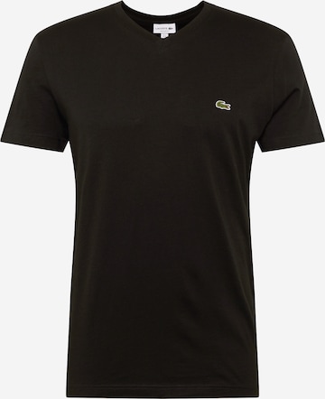 LACOSTE T-shirt i svart: framsida