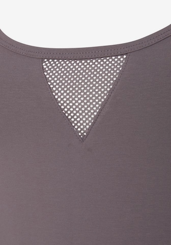 LASCANA ACTIVE Sports Top in Grey