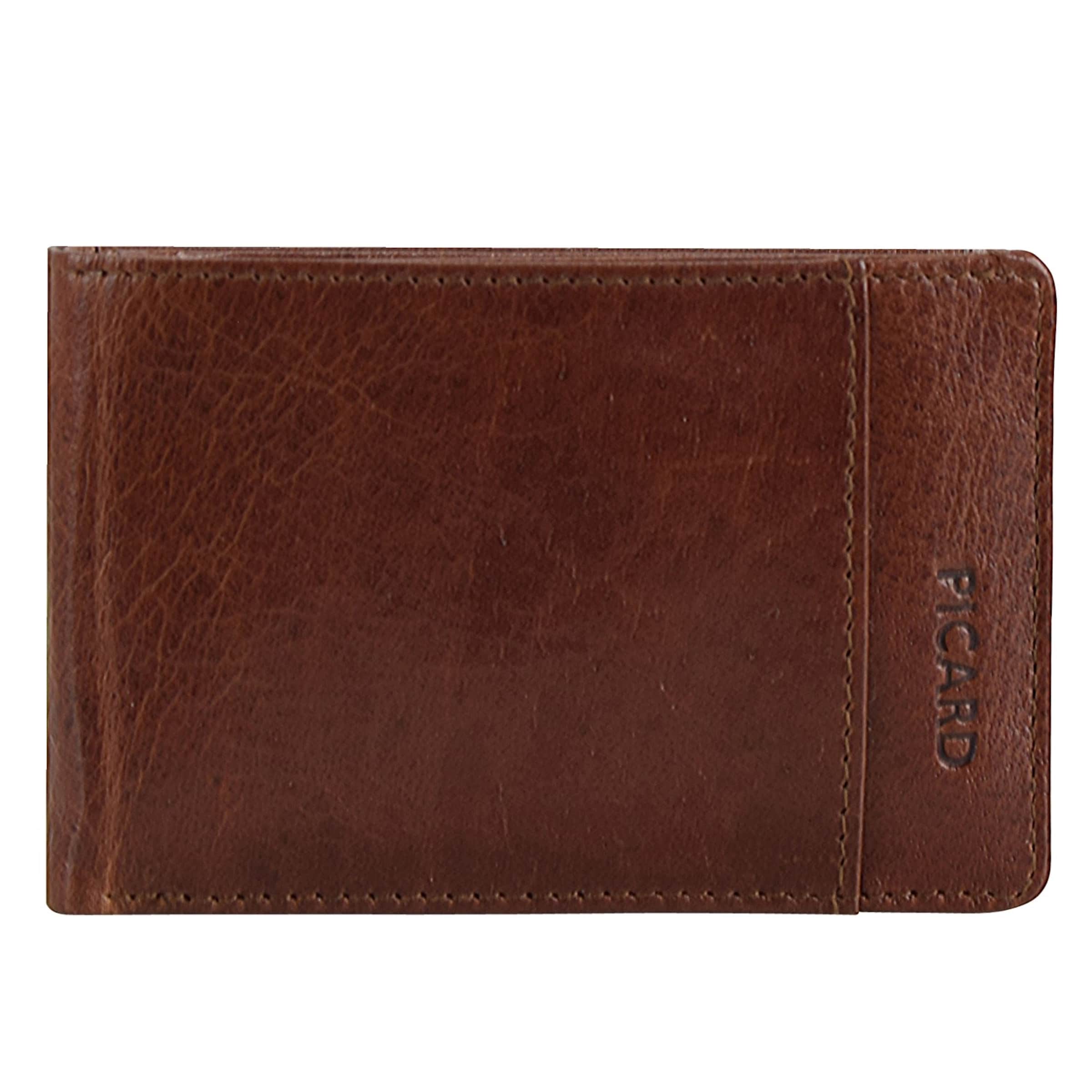 Picard Wallet 'Buddy' in Brown: front