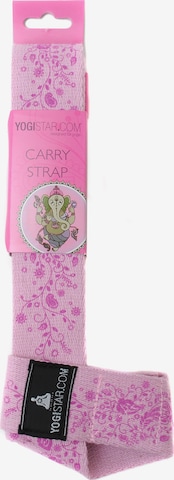YOGISTAR.COM Yogatrageband 'Carry Strap' in Pink: predná strana