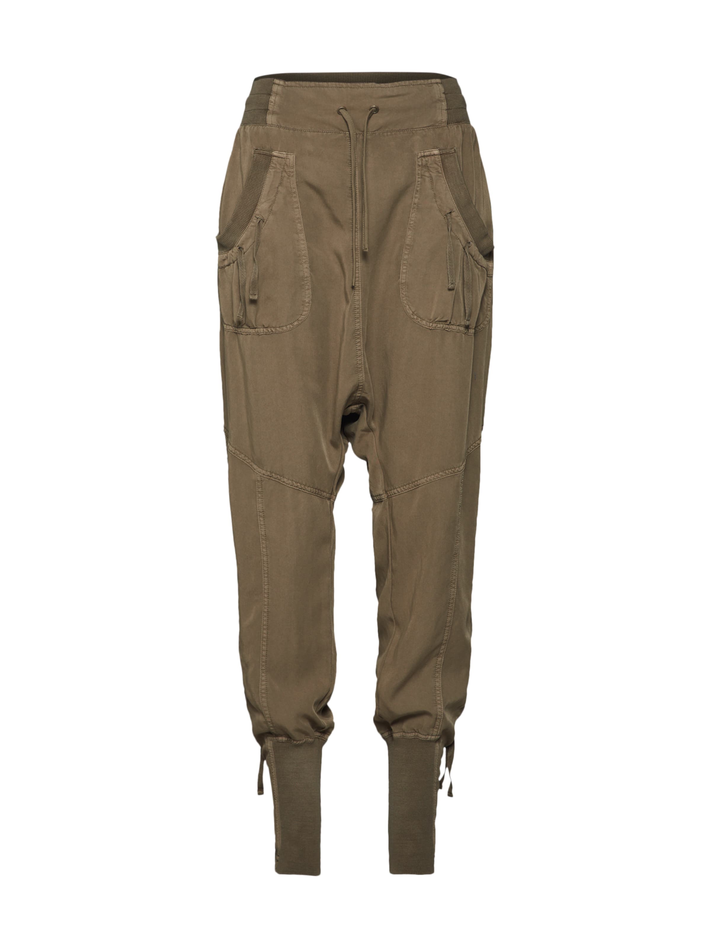 Cream Pants 'Nanna' in Green: front