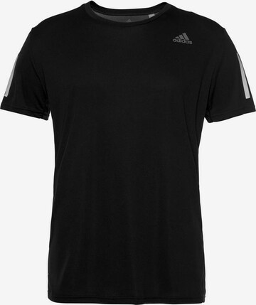 T-Shirt fonctionnel 'Own The Run' ADIDAS PERFORMANCE en noir : devant