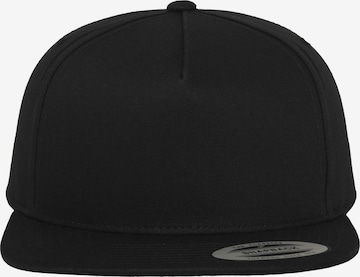 Casquette 'Classic 5' Flexfit en noir : devant