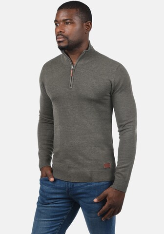BLEND Sweater 'Robin' in Grey: front