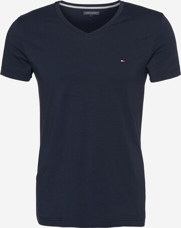 T-Shirt TOMMY HILFIGER en bleu : devant