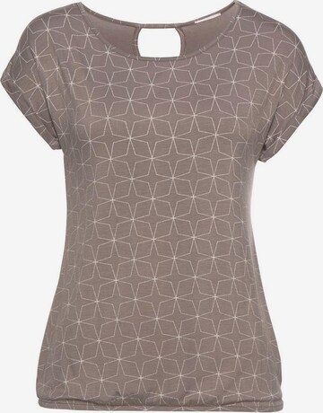 LASCANA T-shirt i brun