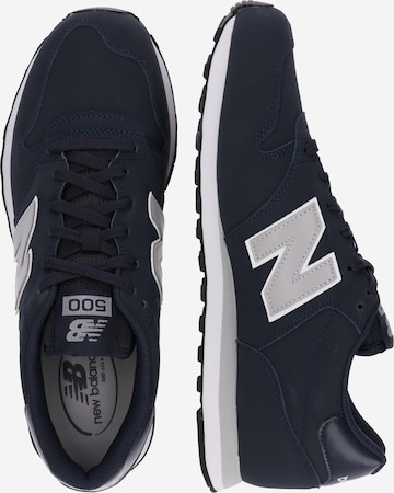 Sneaker bassa '500' di new balance in blu