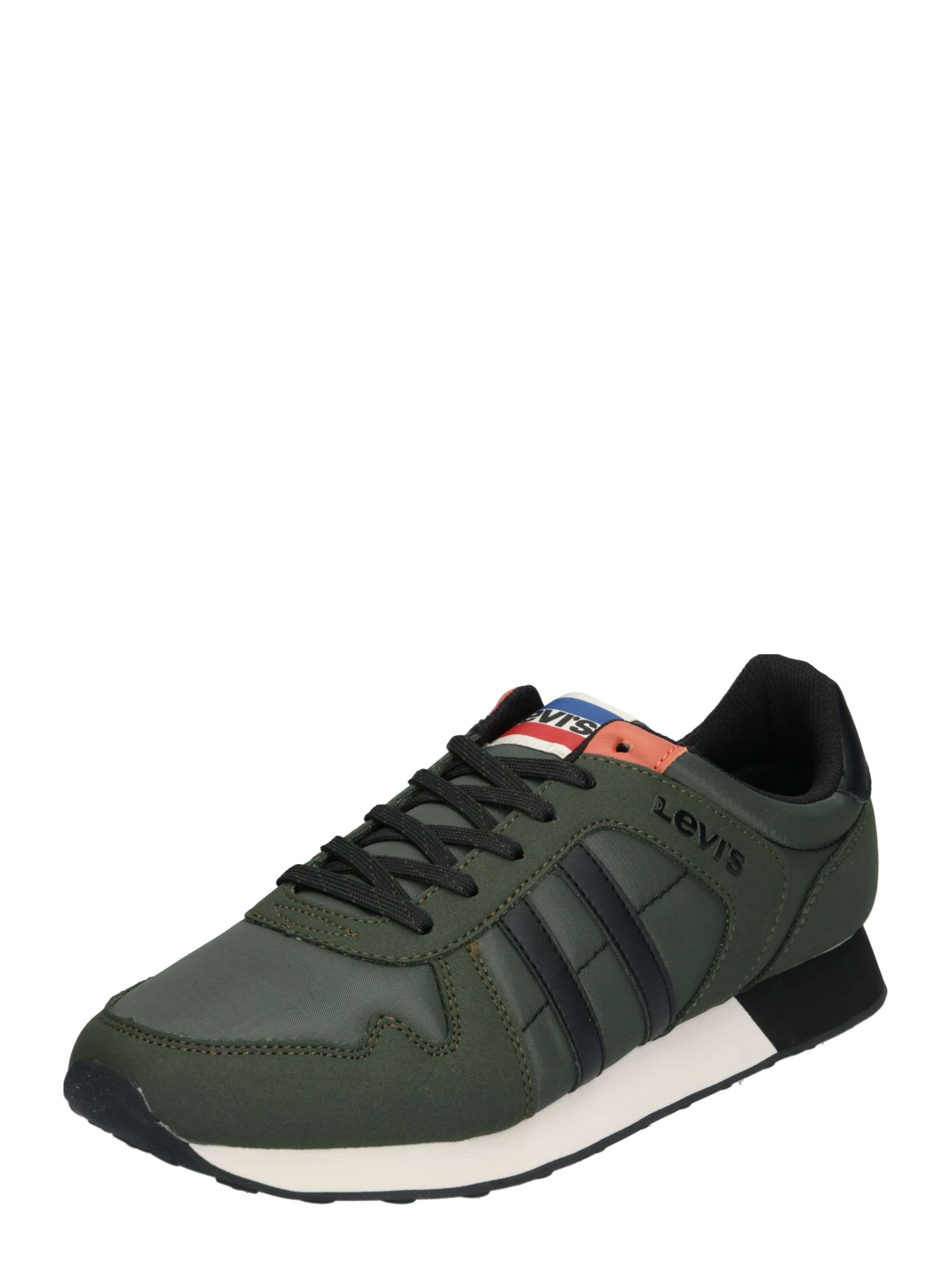 LEVI'S - Sneakers laag 'Webb' in de kleur Kaki