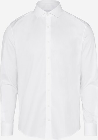 Coupe slim Chemise business 'Elias' DRYKORN en blanc : devant