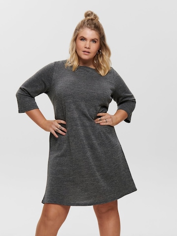 ONLY Carmakoma Knitted dress 'Martha' in Grey: front