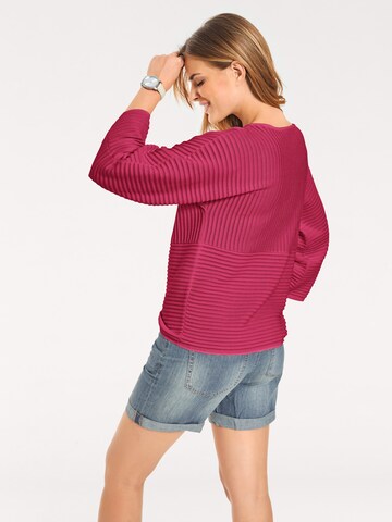 heine Pullover in Pink: zadná strana