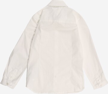 Coupe slim Chemise TOMMY HILFIGER en blanc : derrière