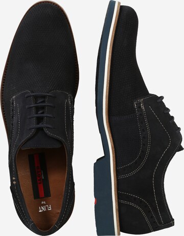 LLOYD Lace-Up Shoes 'FLINT' in Blue: side