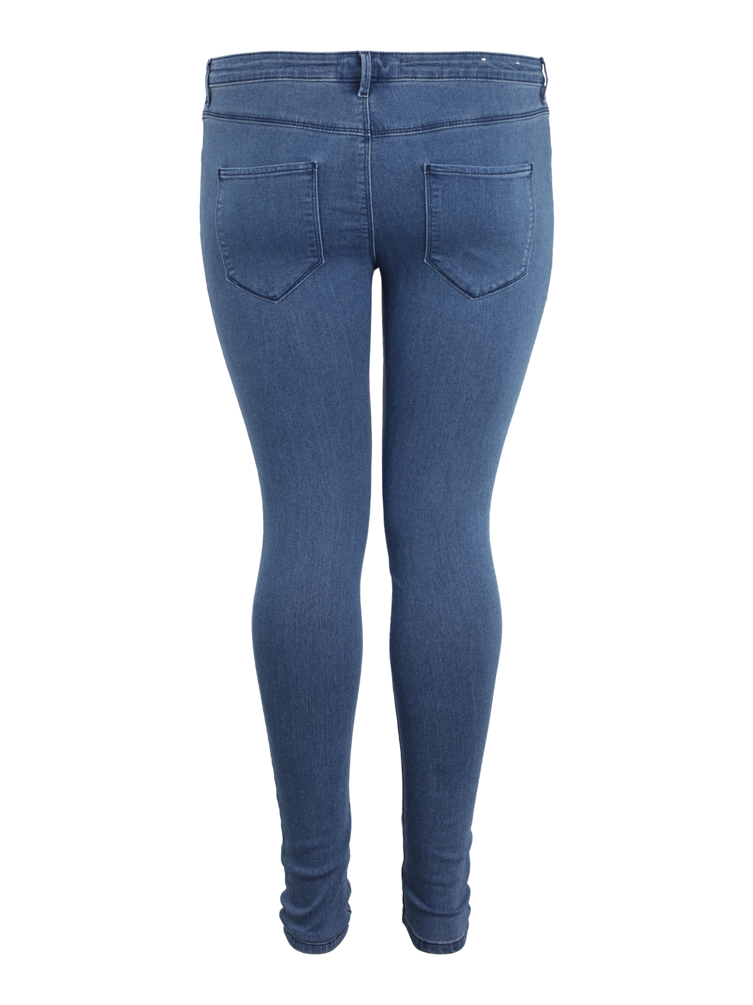 ONLY Carmakoma Skinny Jeans 'Thunder' i blå