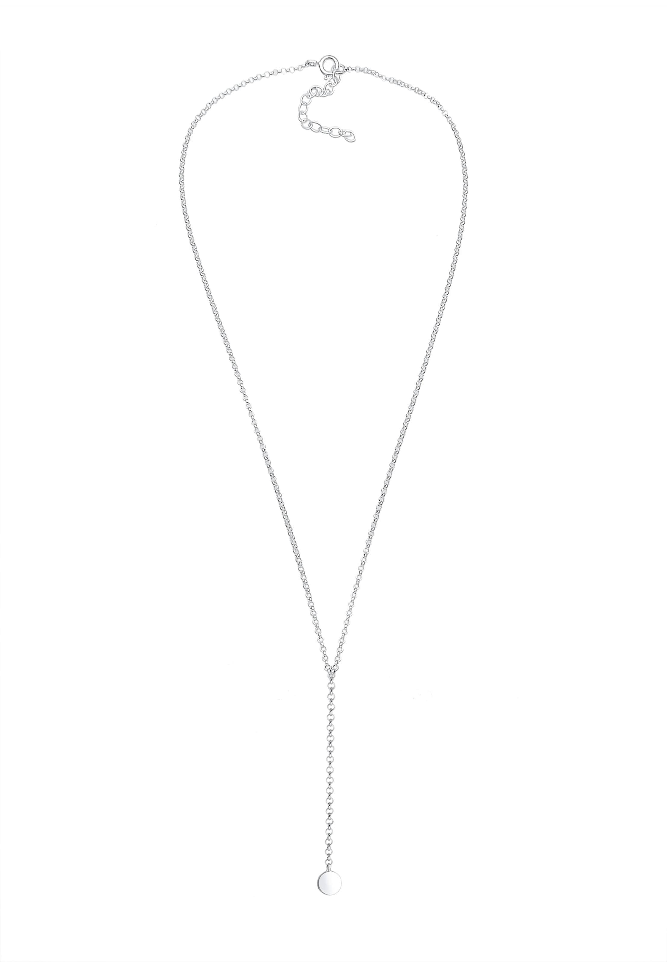 ELLI Ketju värissä hopea: etupuoli