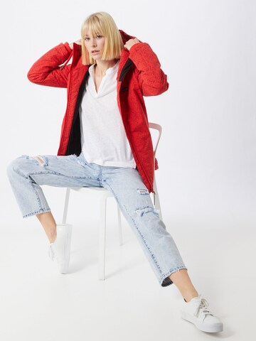 Alife and Kickin - Chaqueta de entretiempo 'LilouAK' en rojo