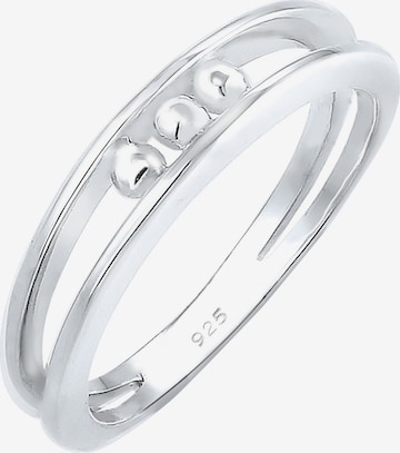 ELLI Ring in Silver: front