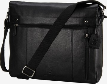 LEONHARD HEYDEN Laptop Bag 'Berlin' in Black