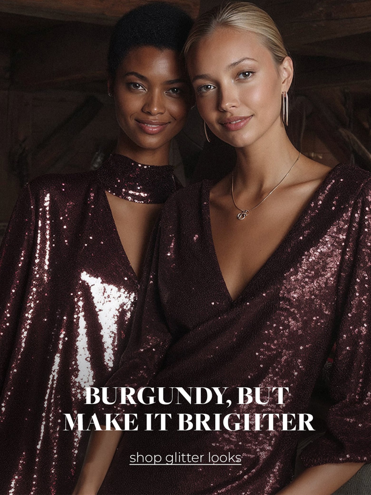 A deep red with main-character energy Burgundy