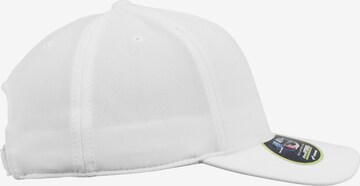 Cappello da baseball di Flexfit in bianco