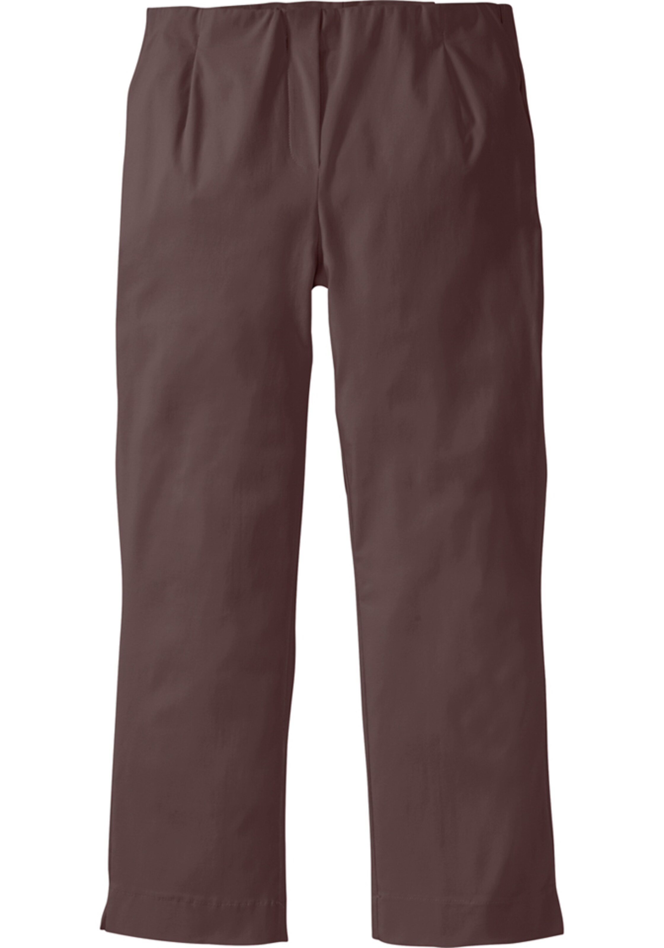 SHEEGO - Basic Bengalin-Stretchhose in schoko