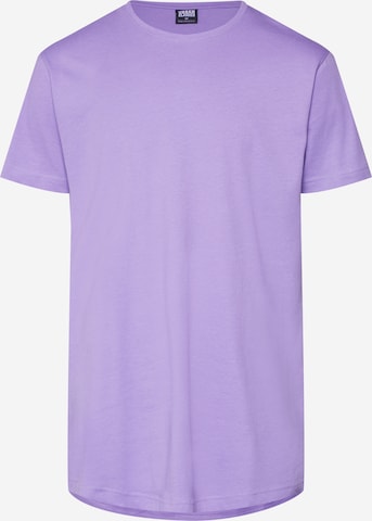 Urban Classics Majica | vijolična barva: sprednja stran