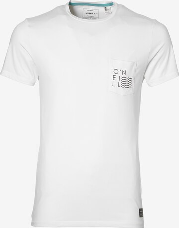 T-Shirt fonctionnel O'NEILL en blanc : devant