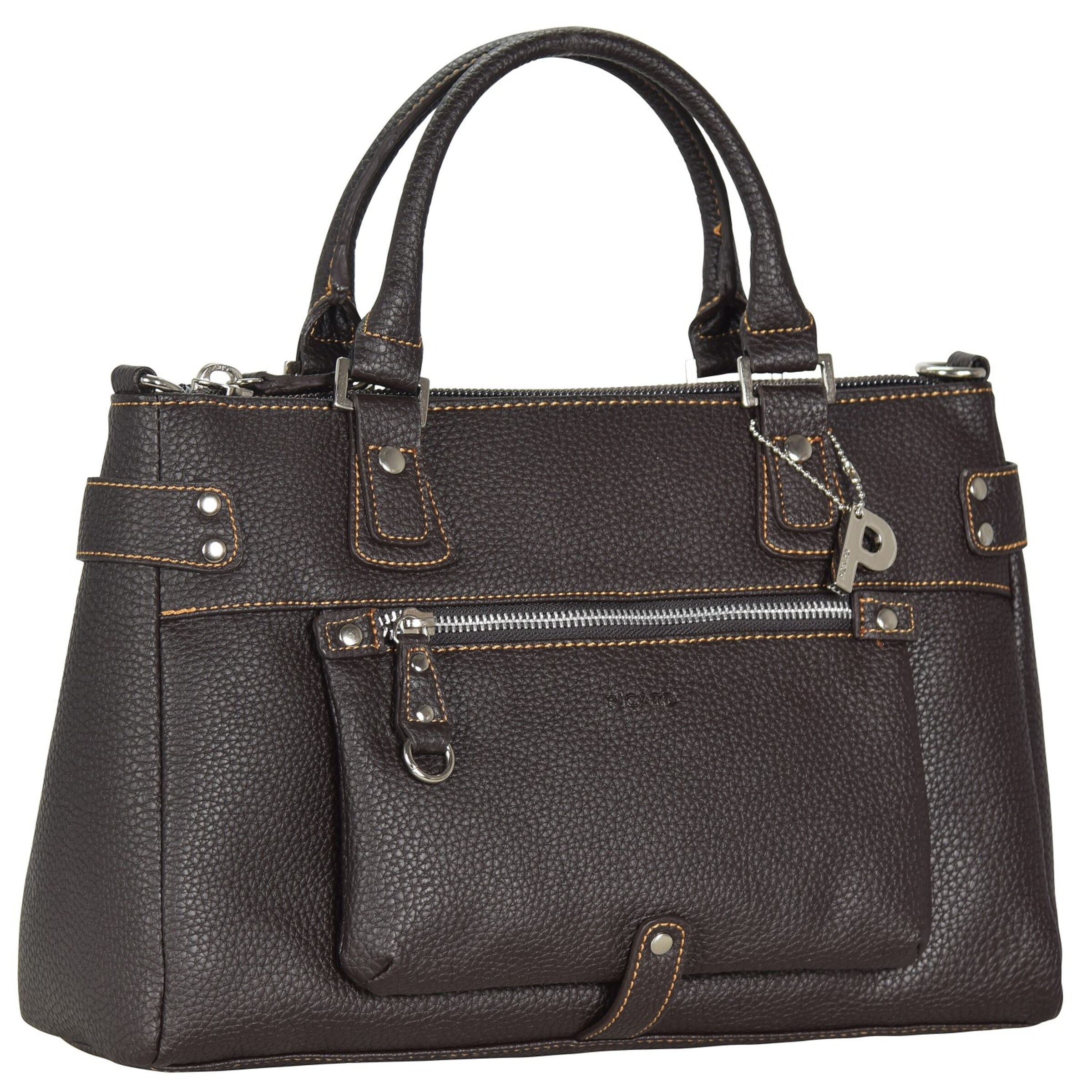 Picard Handtasche 'Loire' in Schwarz: Vorderseite