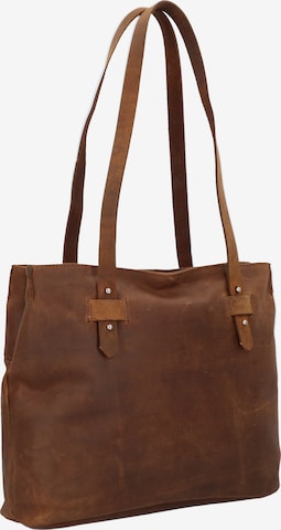 Harold's Schultertasche 'Antik' in Braun